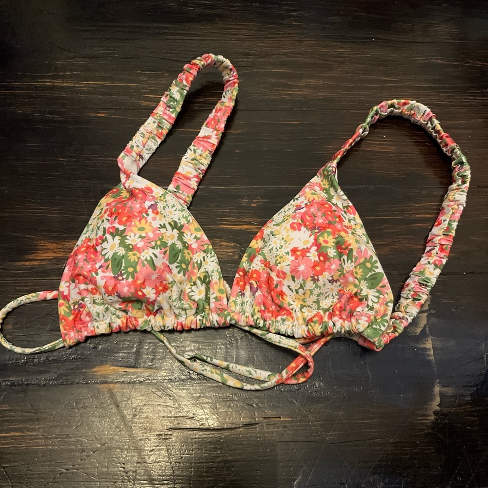Floral Bikini Top